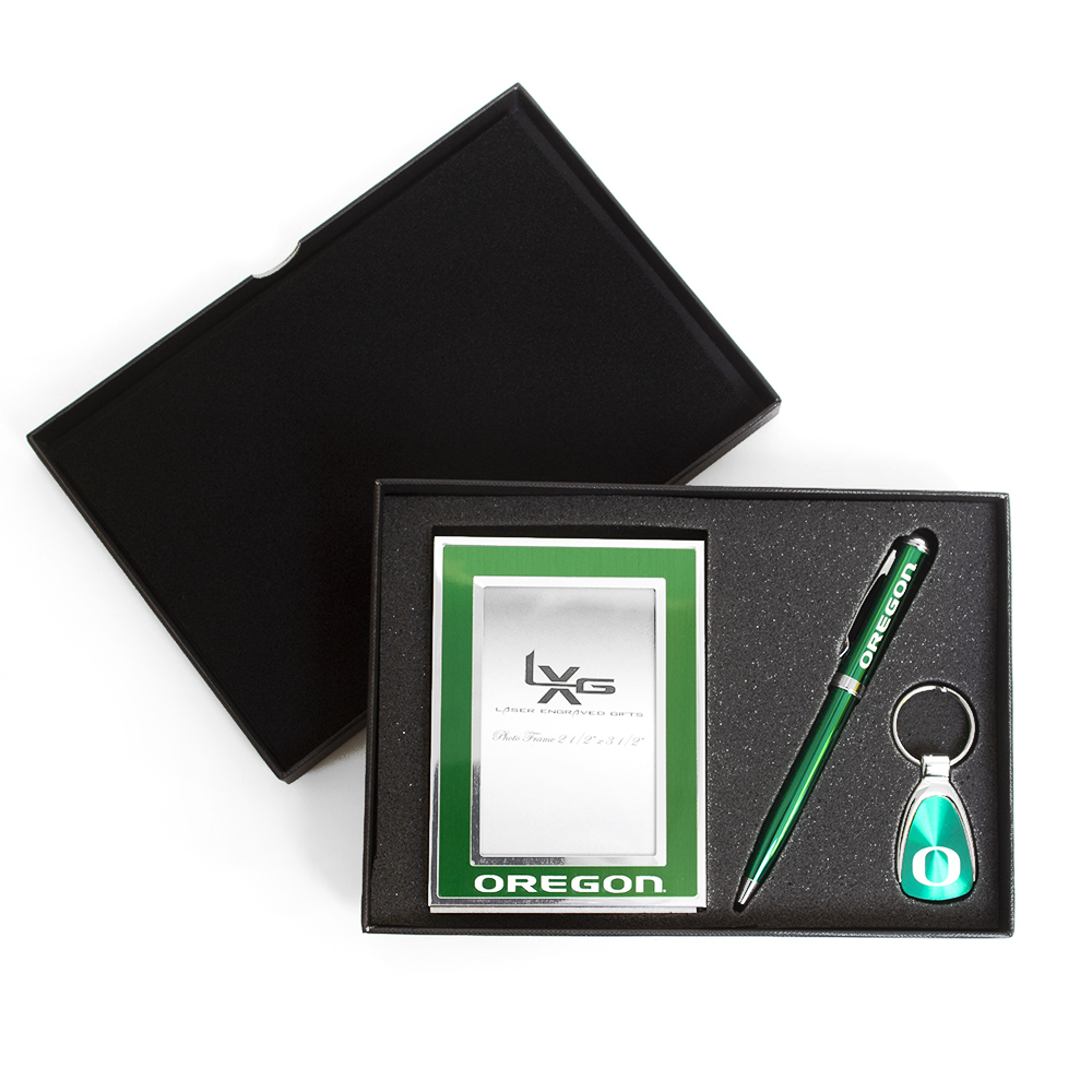 Classic Oregon O, LXG, Green, Pen & Pencil Sets, Metal, Art & School, Gift Box, 706440